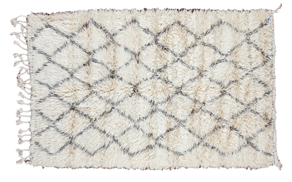 5x8 Vintage Beni Ourain Moroccan Carpet // ONH Item ee001289