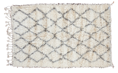 5x8 Vintage Beni Ourain Moroccan Carpet // ONH Item ee001289