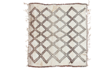 5x5.5 Vintage Beni Ourain Moroccan Square Rug // ONH Item ee001291