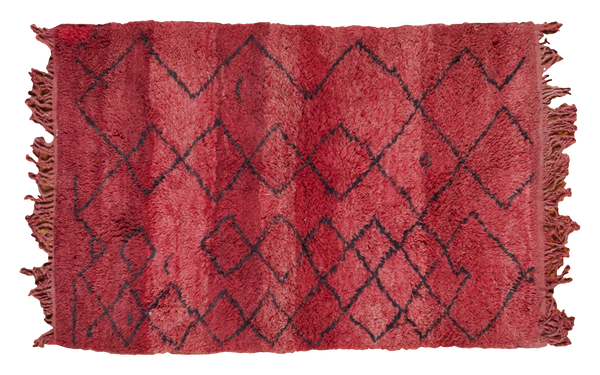 3x4.5 Vintage Moroccan Rug // ONH Item ee001293