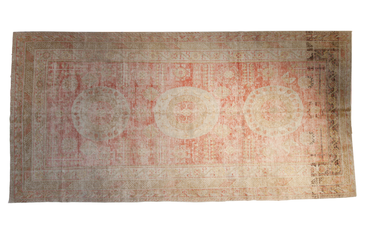 7x13.5 Antique Khotan Carpet // ONH Item ee001303