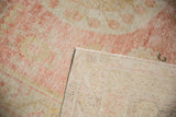 The weave and foundation on the back of a distressed antique Khotan rug.