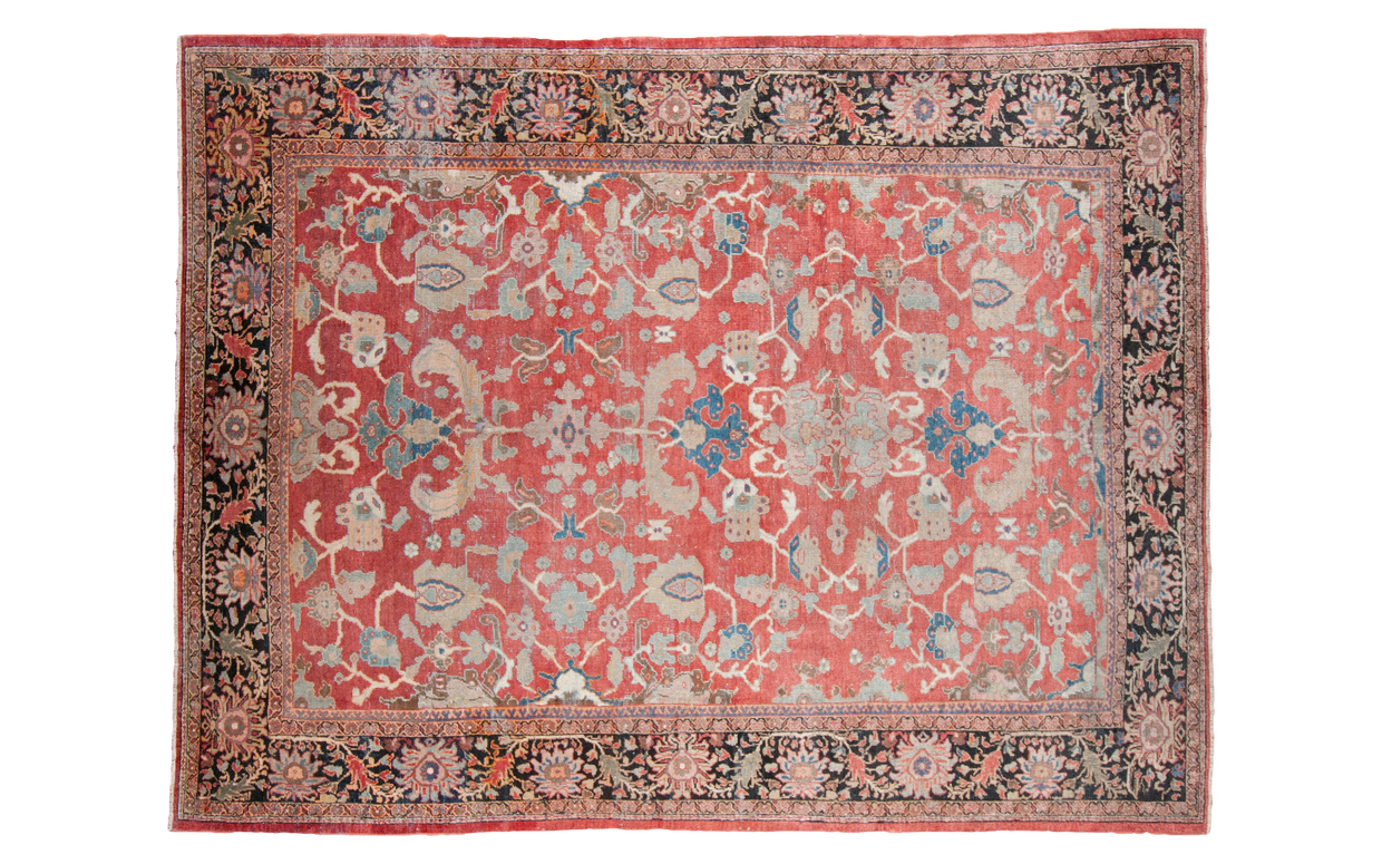 10.5x13 Antique Sultanabad Carpet // ONH Item ee001307