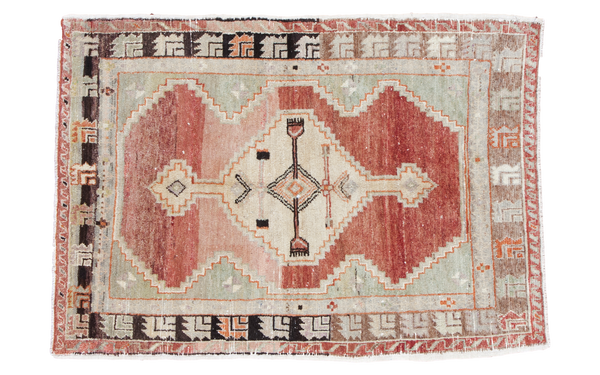 3x4 Vintage Oushak Rug // ONH Item ee001310