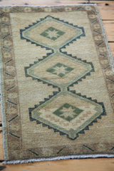 1.5x2.5 Vintage Oushak Rug Mat // ONH Item ee001313 Image 3