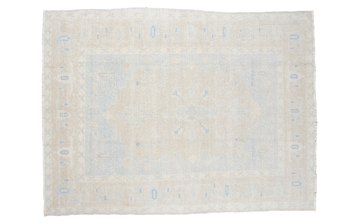 6x7.5 Vintage Oushak Carpet // ONH Item ee001316