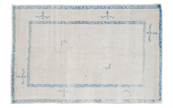 4x6 Distressed Oushak Rug // ONH Item ee001317