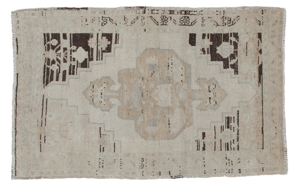 3x4.5 Vintage Oushak Rug Runner // ONH Item ee001319