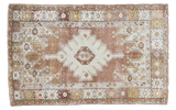 3.5x6 Distressed Oushak Rug // ONH Item ee001336