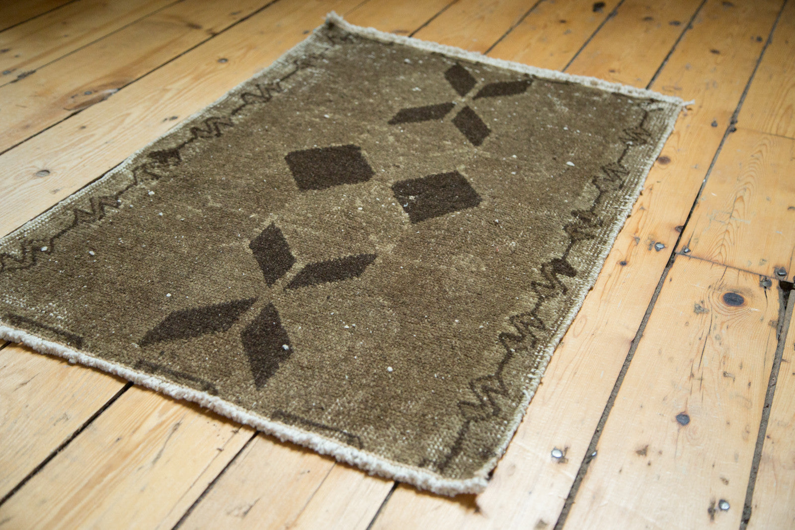  Vintage Oushak Rug Mat / Item ee001338 image 2