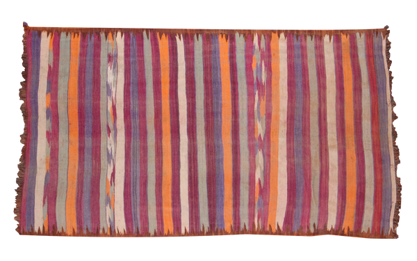 5'5" x 9'5" Vintage Moroccan Kilim Carpet / Item ee001350 image 1