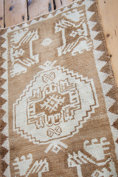 2x3 Vintage Oushak Rug Mat // ONH Item ee001358 Image 3