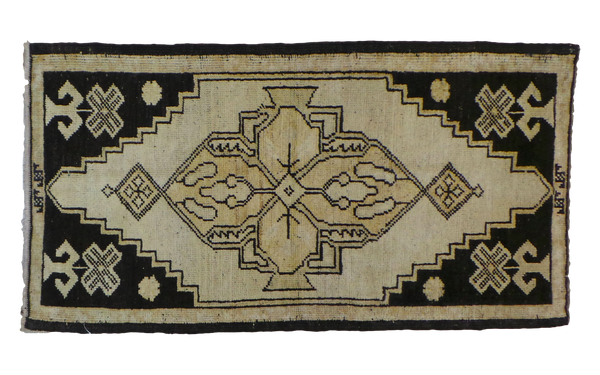 1.5x3 Vintage Oushak Rug Runner // ONH Item ee001363