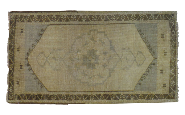 2x3.5 Vintage Oushak Rug Mat // ONH Item ee001364