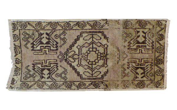 1.5x3 Vintage Oushak Rug Runner // ONH Item ee001367