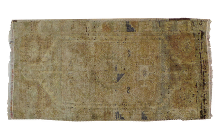 1.5x3 Vintage Oushak Rug Runner // ONH Item ee001371