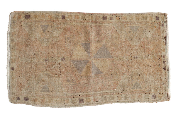 2x3 Vintage Oushak Rug Mat // ONH Item ee001373