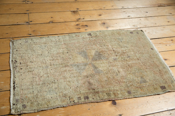 2x3 Vintage Oushak Rug Mat // ONH Item ee001373 Image 8