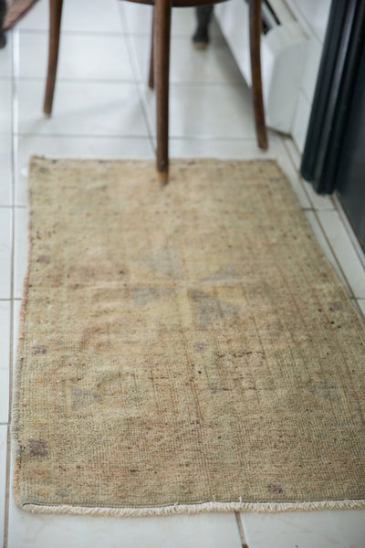 2x3 Vintage Oushak Rug Mat // ONH Item ee001373 Image 4