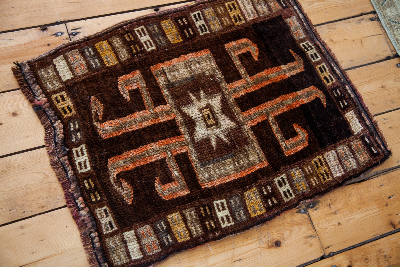 2x2.5 Vintage Oushak Square // ONH Item ee001374 Image 1