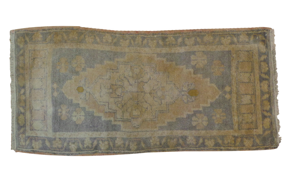 2x4 Vintage Oushak Rug Runner // ONH Item ee001375