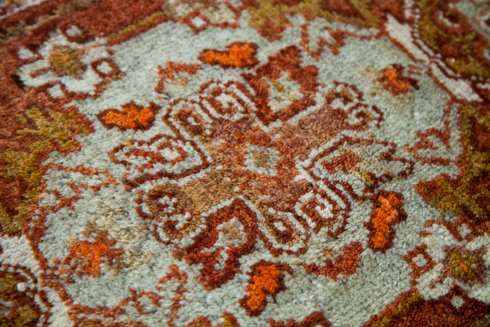 1.5x3 Vintage Oushak Rug Runner // ONH Item ee001378 Image 1