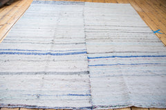 7x7 Vintage Rag Rug Carpet // ONH Item ee001386 Image 3