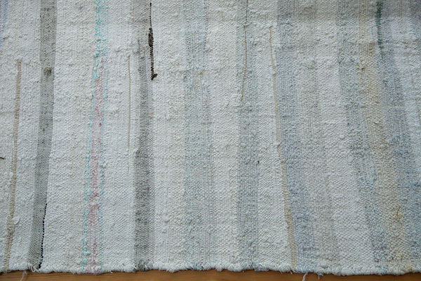 7.5x10 Vintage Rag Rug Carpet // ONH Item ee001387 Image 3