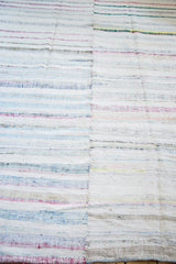 7x11 Vintage Rag Rug Carpet // ONH Item ee001389 Image 3