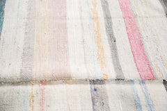 6.5x11 Vintage Rag Rug Carpet // ONH Item ee001395 Image 5