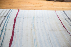 6.5x10 Vintage Rag Rug Carpet // ONH Item ee001396 Image 2
