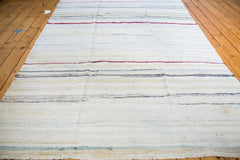 6.5x10 Vintage Rag Rug Carpet // ONH Item ee001396 Image 3