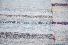 7x9.5 Vintage Rag Rug Carpet // ONH Item ee001397 Image 5