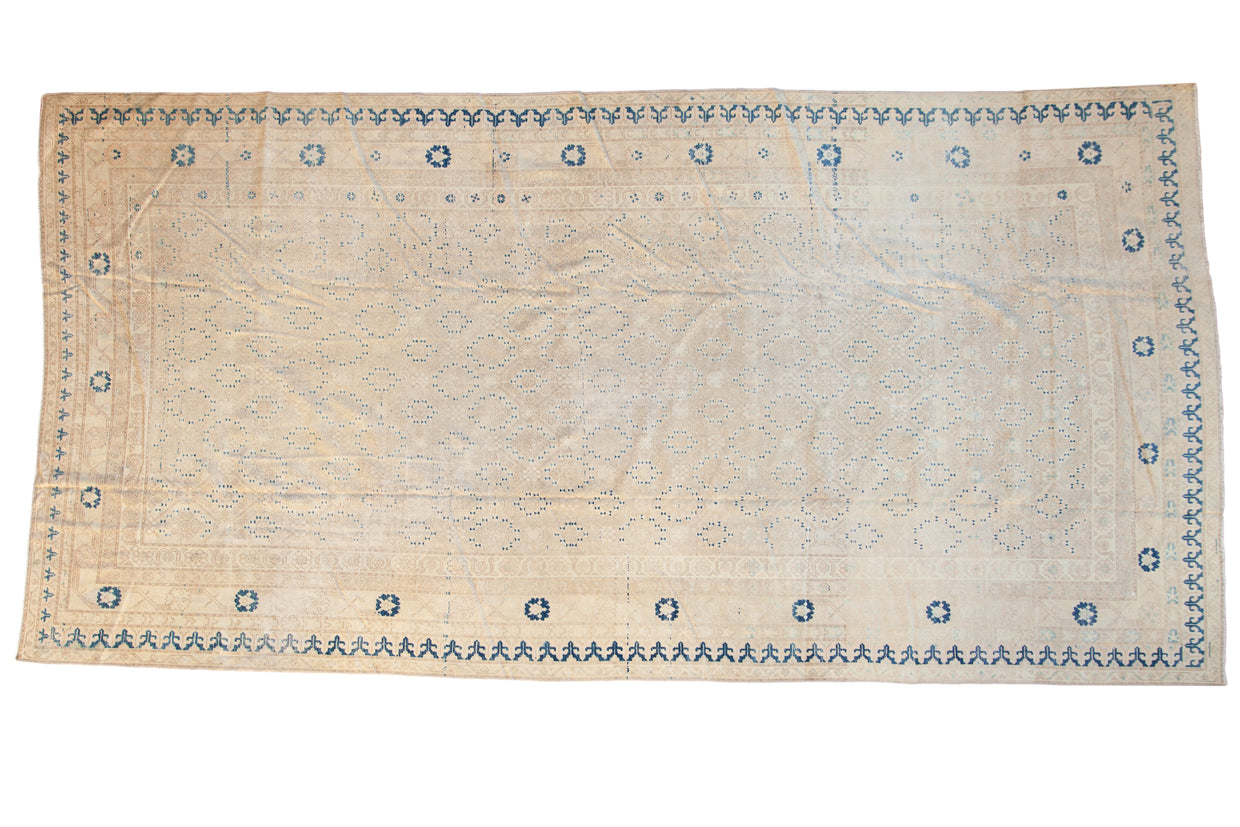 7x13 Vintage Khotan Carpet // ONH Item ee001403