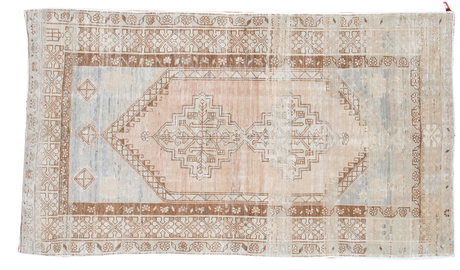 4x7 Distressed Oushak Rug // ONH Item ee001405