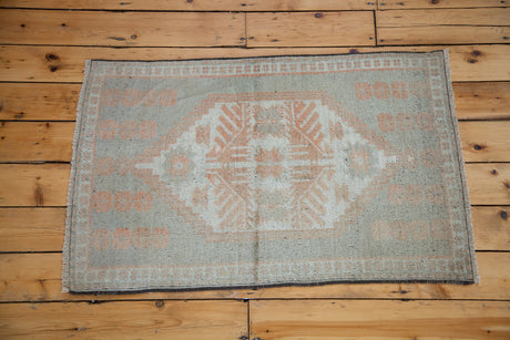 2.5x4 Distressed Oushak Rug // ONH Item ee001407