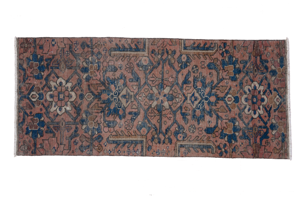2x5 Vintage Mahal Rug Runner // ONH Item ee001408