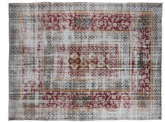 10x13 Distressed Oushak Carpet // ONH Item ee001410