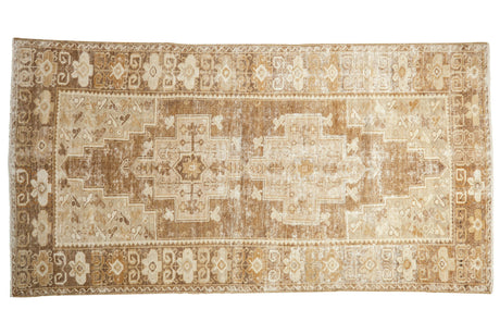 3.5x7 Distressed Oushak Rug Runner // ONH Item ee001411