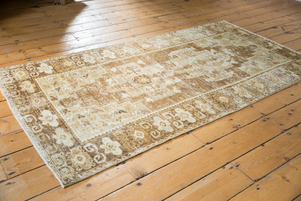 3.5x7 Distressed Oushak Rug Runner // ONH Item ee001411 Image 4