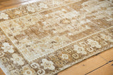 3.5x7 Distressed Oushak Rug Runner // ONH Item ee001411 Image 5