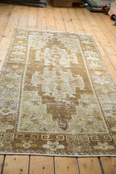 3.5x7 Distressed Oushak Rug Runner // ONH Item ee001411 Image 8