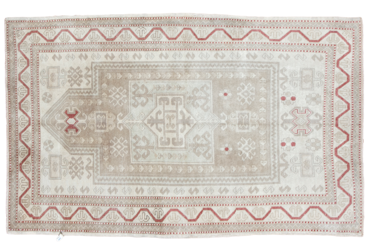 3x5 Distressed Oushak Rug // ONH Item ee001412