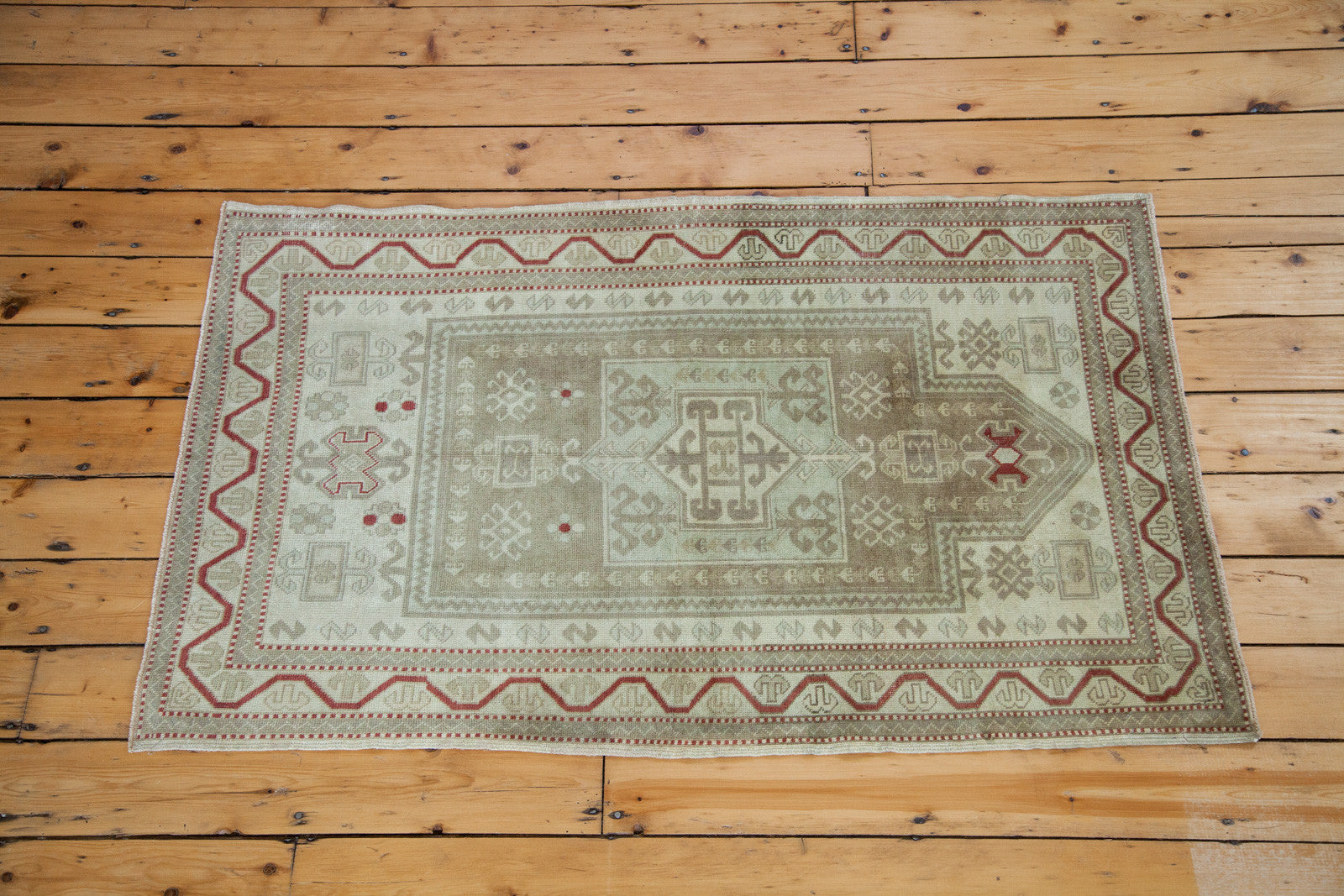 3x5 Distressed Oushak Rug // ONH Item ee001412 Image 1
