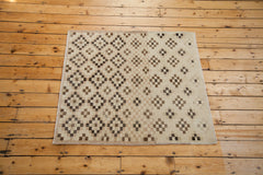4x4 Distressed Sparta Square Rug // ONH Item ee001416