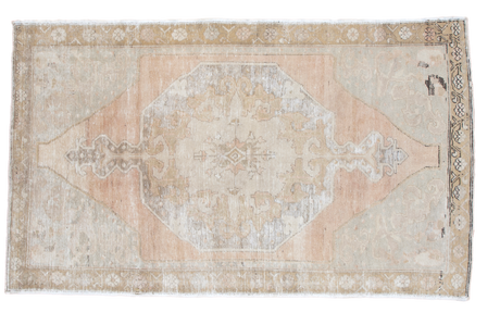 4.5x7.5 Distressed Oushak Rug // ONH Item ee001418