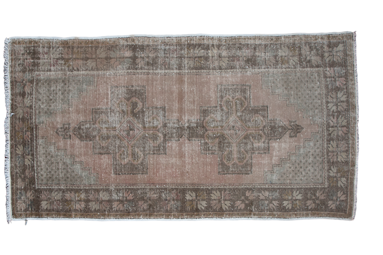 4.5x8 Distressed Oushak Rug // ONH Item ee001423