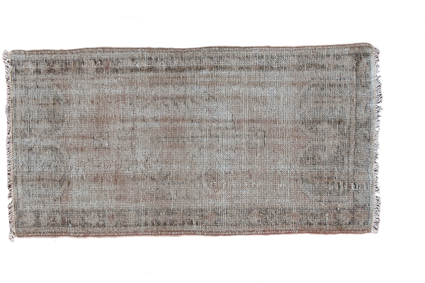 2.5x4.5 Distressed Oushak Rug // ONH Item ee001425