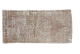 2.5x5 Distressed Oushak Rug Runner // ONH Item ee001428