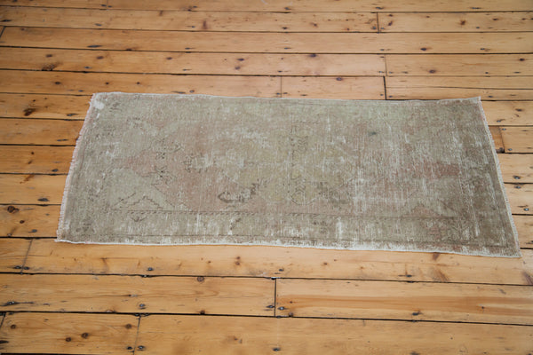 2.5x5 Distressed Oushak Rug Runner // ONH Item ee001428 Image 3